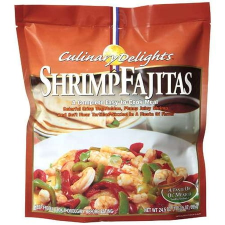 Culinary Delights: Shrimp Fajitas A Complete Easy-to-Cook Meal, 24.5 oz
