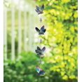 thumbnail image 2 of Adorno colgante Regal Art & Gift con forma de mariposa de metal colorida, 2 of 8