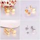 thumbnail image 3 of unbranded 2Pares Aretes De Minimalistas De Para Mujer Uso Diario Y, 3 of 8
