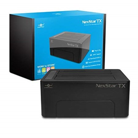 Vantec Nexstar Tx Nst-d428s3-bk Dual Bay 2.5/3.5 Inch Sata 6gb/s To Usb 3.0 Hard Drive Dock (844767022406)