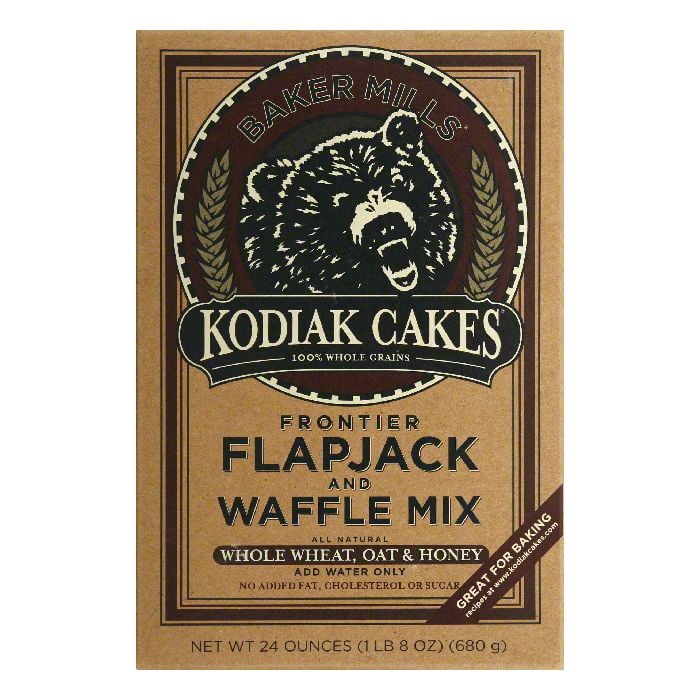 Kodiak Cakes Flapjack and Waffle Mix, 24 OZ (Pack of 6) by