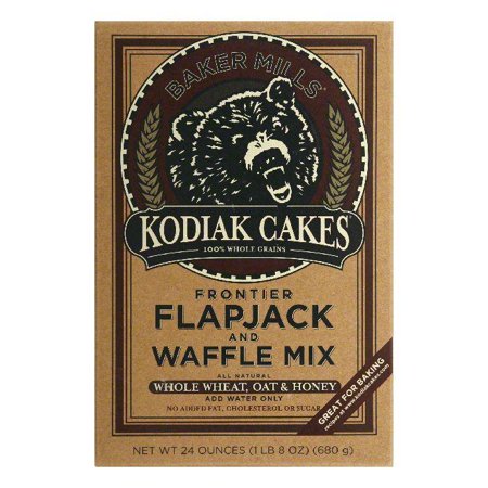 Kodiak Cakes Flapjack and Waffle Mix, 24 OZ (Pack of 6)