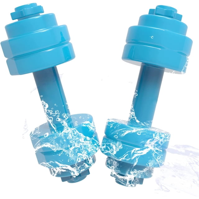 Lote de 2 soportes acuáticos para ejercicios aeróbicos y de natación, resistencia para adelgazar |JUNJUN
