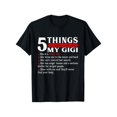 thumbnail image 1 of Camiseta My Gigi de ropa de calle de verano: Cinco razones principales por las que es el mejor regalo para el Día de la Madre. Top holgado., 1 of 7