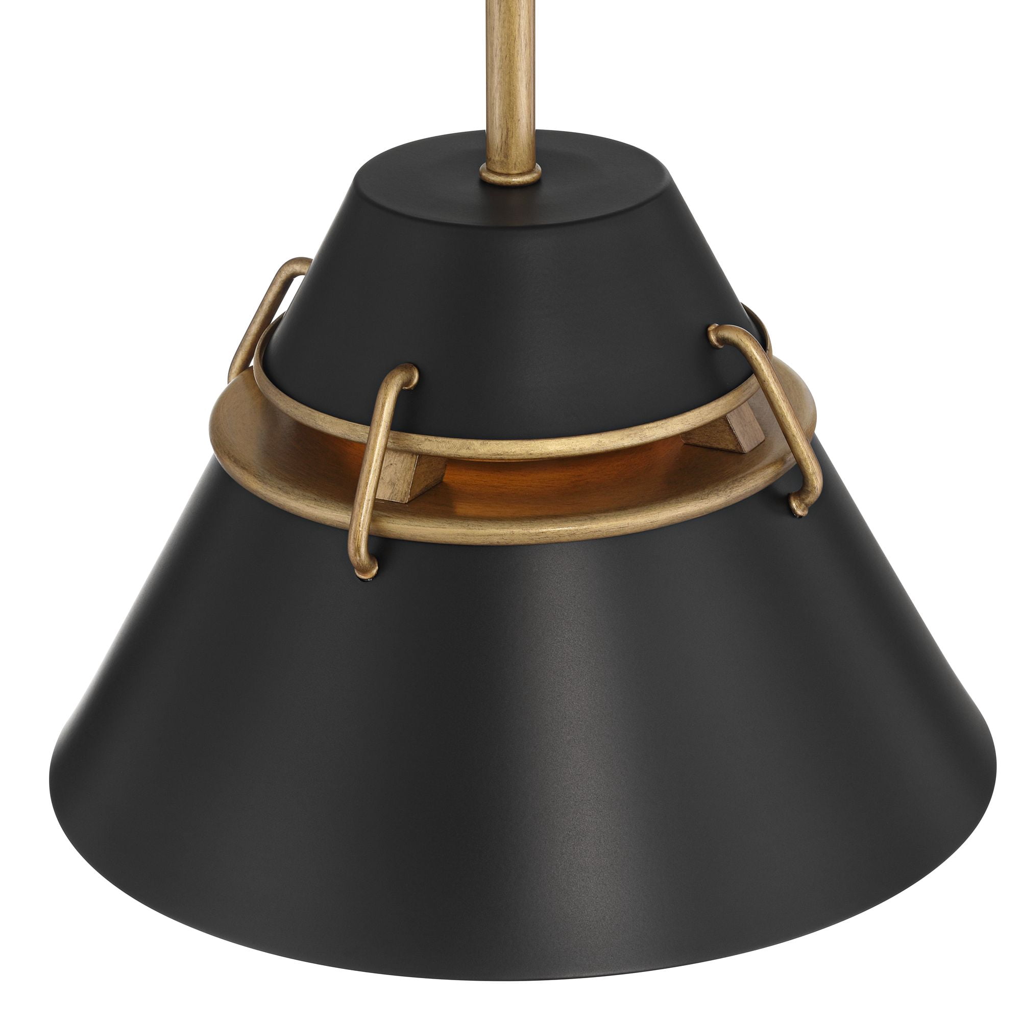 Possini Euro Design Curry 10" Modern Pendant Ceiling Light Fixture Dining Room Over Table Kitchen Island Hanging Black Gold Mini
