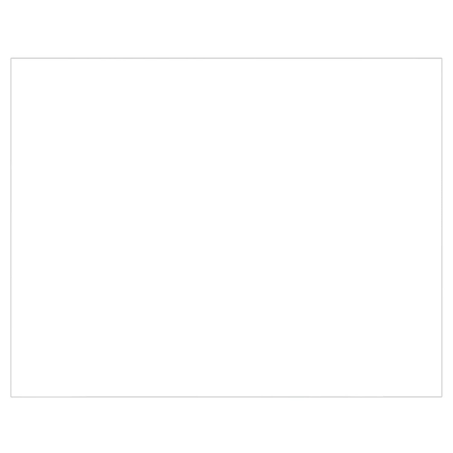 ARTSKILLS 5 Pack White Poster Board, 5 Pack White Poster Board