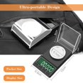 thumbnail image 4 of Precision Pocket Scale, 50g/0.001g Precision Scale Jewelry Scale, Portable Digital Scale with LCD Display, Calibration Weights, Tweezers, Battery Included, 4 of 5
