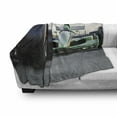 thumbnail image 3 of Cars Soft Flannel Fleece Throw Blanket, Sports Theme Indy Vehicles on an Asphalt Road Motion Blur Formula Race Print, Cozy Plush for Indoor and Outdoor Use, 50" x 70", Grey Black Green, by Ambesonne, 3 of 6