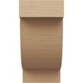 thumbnail image 2 of 11"W x 11"D x 22"H Wide Alpine Rough Cedar Woodgrain TimberThane Corbel, Primed Tan, 2 of 6