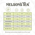 thumbnail image 5 of Nelson's Tea Dark Chocolate Cherry - Rich blend of Pu-erh Black Tea, Chocolate Chips, Wild Cherry Bark, Dried Cherries Herbal Loose Leaf Tea- 2oz, 5 of 6