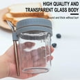 thumbnail image 6 of JingChun Overnight Oats Containers with Lids and Spoons Plastic Mason Jars for Overnight Oats Leak Proof Oatmeal Container Great for Cereal Fruit Vegetable Milk Salad Yogurt Meal Prep, 6 of 6