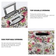 thumbnail image 3 of Pofeuu Roses Mixed Zebra Print Luggage Suitcase Cover Protector Luggage Washable Covers Aesthetic for 18/24/28/32 inch Luggage（No luggage included）-X-Large, 3 of 7