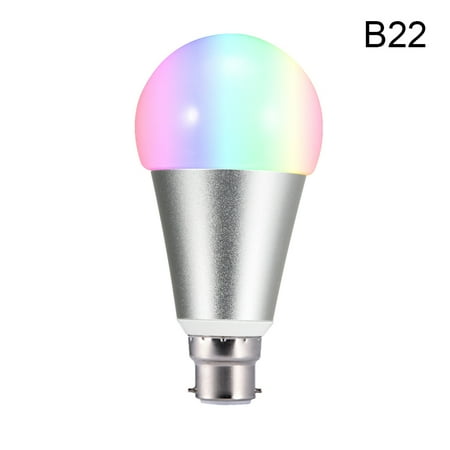

1 Pcs Wifi Smart Bulb Light Lamp RGB Dimmable Mobile Phone APP Remote Control for Home B22