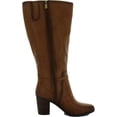 thumbnail image 4 of Naturalizer Women's Kalina Knee High Boots Cider Spice Wide Calf 6M, 4 of 5