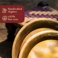 thumbnail image 3 of Handcrafted Brass Plate - Thali - Dinner Plate Serving Tableware | Golden Brass Non-toxic, 3 of 5