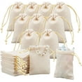 thumbnail image 7 of 32pcs 7x5cm Black Velvet Cloth Drawstring Bags Small Gift Bags for Party Favors Bags, 7 of 7