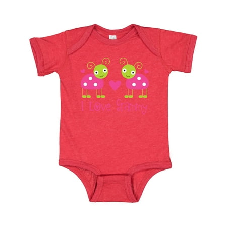 

Inktastic I Love Grammy Gift Baby Girl Bodysuit