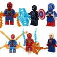 thumbnail image 4 of 36PCS Superhero Movie Anime Mini Figures – Avengers Assemble Iron Captain Dr. Thor Spider Kuban Building Blocks Set, Fun Toy for Kids, 4 of 7