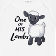 thumbnail image 4 of Inktastic One of His Lambs- Easter sheep Boys or Girls Baby Bodysuit, 4 of 5