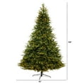 thumbnail image 2 of Nearly Natural 9ft Colorado Mountain Fir Natural Look Christmas Tree w/ 900 LED, 2 of 10