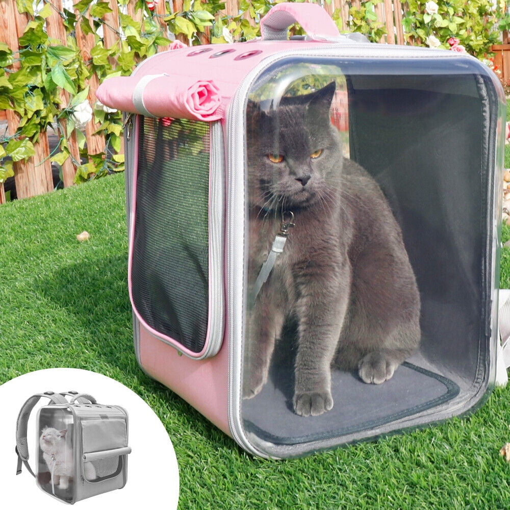 Pet Artist Breathable Cat Carrier Backpack Pet Cat Small Dogs Outdoor Travel Bag Carry Airline Approved