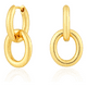 thumbnail image 1 of Aretes Xtellar dorado Pendientes Dorados 18k Aros O De Plata 925, 1 of 4