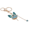 thumbnail image 3 of FLAMEEN Rhinestone Keychain, Metal Keychain Cute Angel Girl Shape For Car Hanging Pendants For Bag Decoration For Gift, 3 of 8