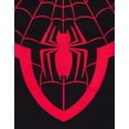 thumbnail image 5 of Marvel Spider-Man Toddler Boy or Girl Cosplay Short Sleeve T-Shirt Classic Black Miles, 5 of 5