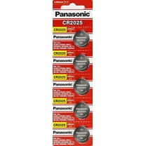 Panasonic CR2025 3V Lithium Coin Cell Battery (10 Pack)
