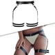 thumbnail image 4 of Cinturón Hugo de cadena de cuero punk Accesorio Gótico para Muslo, 4 of 8