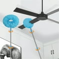 thumbnail image 7 of 1 piece ceiling fan cleaning duster with extension pole dust brush removable and washable, 7 of 7