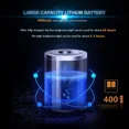thumbnail image 5 of 1PCS Portable LED Book Lights USB Rechargeable Eye Protection Night Light Mini 360°Clip-On Desk Reading Lamp Travel Bedroom, 5 of 6