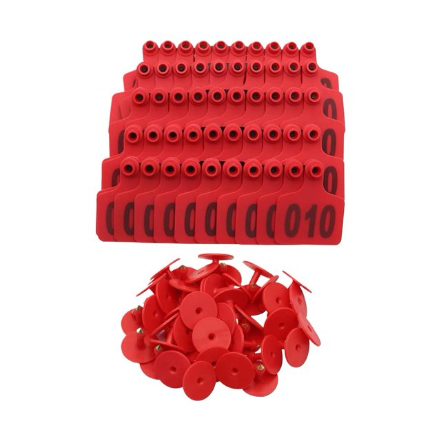 Étiquettes d'Oreilles pour Bétail, Imperméables et Résistantes à la Rouille, Plusieurs Tailles Disponibles
