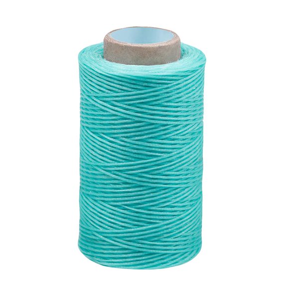 Hilo encerado para coser cuero, colorido, 284 yardas, práctico hilo de costura largo para manualidades en cuero, bricolaje, encuadernación, reparación de calzado, proyectos de cuero