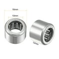 thumbnail image 2 of HK101612 Drawn Cup Needle Roller Bearings, Open End, 10mm I.D., 16mm OD, 12mm Width 10pcs, 2 of 5
