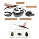 thumbnail image 3 of Limpiador de vapor de mano portátil de 2500 W, máquina de limpieza a vapor presurizada de alta temperatura con cabezales de cepillo para muebles de cocina, baño y coche yeacher  Enchufe de EE. UU., 3 of 6