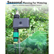 Insoma WiFi Sprinkler Timer, Smart Hose Faucet Timer, APP and Voice Control