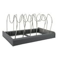 thumbnail image 1 of Pot And Pan Organizers Rack, Sturdy Stable Support Easy To Install Kitchen Cabinet Bakeware Holder Rack  For Countertop, 1 of 8