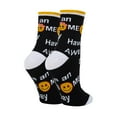 thumbnail image 2 of OoohYeah Women's Funny Saying Crew Socks, Novelty Cute Cotton Socks, Awesome, Size 5-10, 2 of 4