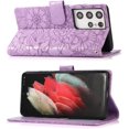 thumbnail image 6 of for Samsung Galaxy A51 A14 A34 A54 4G 5G Case, Versatile Unique Printed Leather Phone case, Card Slots Wallet Skin-Friendly Protector Cover Bumper(Purple,A14 4G/5G), 6 of 8