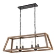 thumbnail image 2 of Elk Home 36-Inch Wide Barrow Chandelier, Transitional, Matte Black, 2 of 5