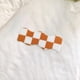 thumbnail image 5 of Pinza de Pelo de Ajedrez Horquilla Pasador Pasador Niñas Estilo - Blanco naranja Soledad Pinzas de cabello, 5 of 7