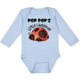 thumbnail image 3 of Inktastic Pop Pop's Little Ladybug Boys or Girls Long Sleeve Baby Bodysuit, 3 of 5