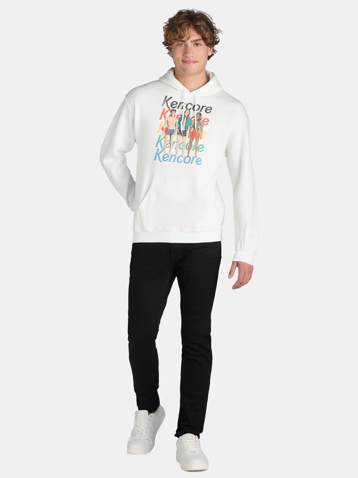 Barbie Men's and Big Men’s Kencore Graphic Hoodie, Sizes S-3XL