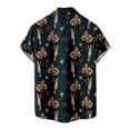 thumbnail image 4 of APEXFWDT Men's Casual Hawaiian Shirt Big and Tall Summer Short Sleeve Tropical Beach Shirts Button Down Aloha Shirt, 4 of 5