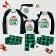 thumbnail image 2 of White And Green Cousin Crew Christmas Pajamas Family And Dog, Two-pieces, Size NB-Men 6XL, 2 of 7