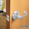 thumbnail image 3 of Cerradura de Manilla para Puerta LO-LOCK HARDWARE en Cromo Satinado Grado 2, 3 of 8