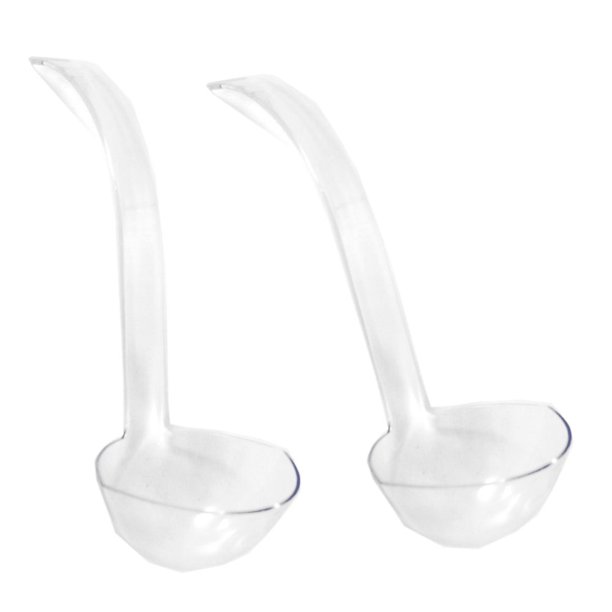 Clear Plastic Punch Bowl Ladles 5 oz Lot of 2