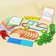 thumbnail image 2 of Bloques de diseño de madera, juguete educativo, imaginación, desarrolla habilidades motoras finas, juego de rompecabezas, rompecabezas de animales de, 2 of 9