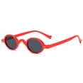 thumbnail image 4 of Gafas de sol para mujer Steampunk Retro, montura pequeña, montura redonda, gafas de sol con remaches, gafas Street Beat personalizadas, 4 of 6